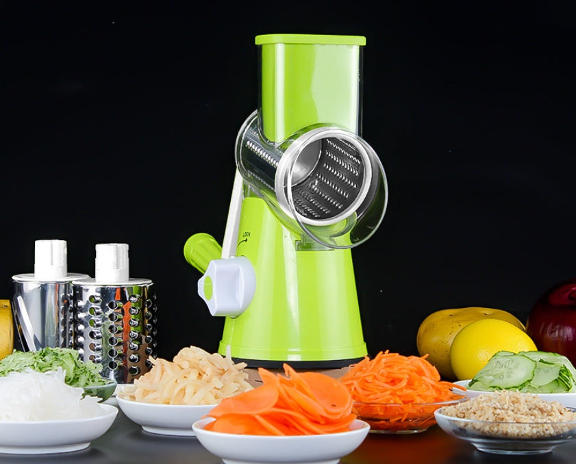 SliceEase Round Mandoline Vegetable Slicer
