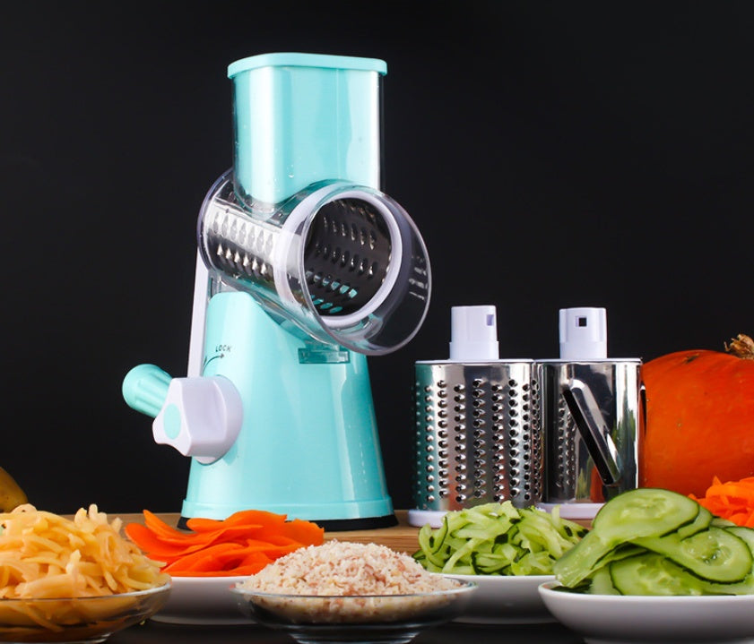 SliceEase Round Mandoline Vegetable Slicer