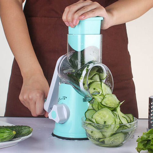 SliceEase Round Mandoline Vegetable Slicer