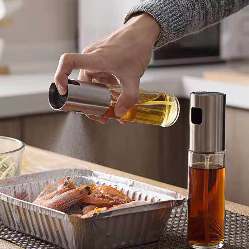 SprayMist Glass Oil & Vinegar Dispenser Bottle