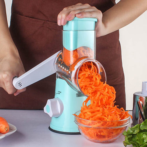 SliceEase Round Mandoline Vegetable Slicer