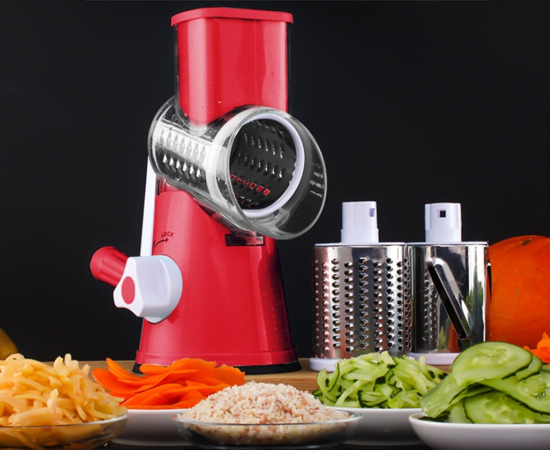 SliceEase Round Mandoline Vegetable Slicer