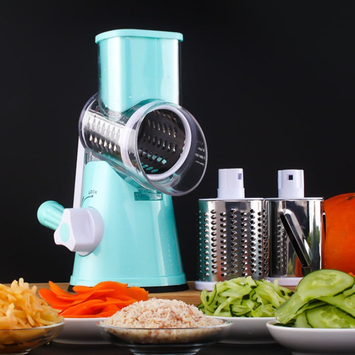 SliceEase Round Mandoline Vegetable Slicer